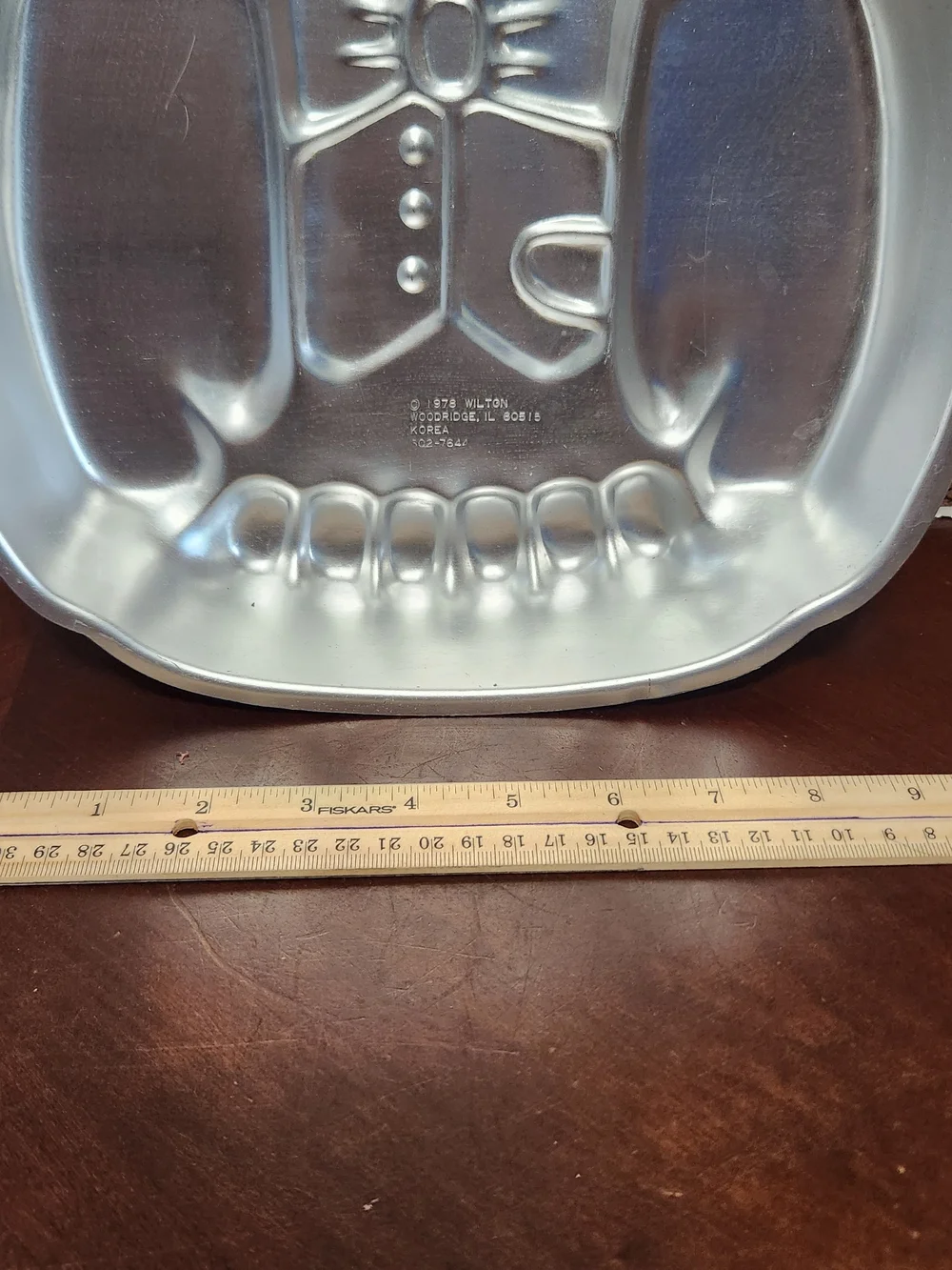 Wilton Silver Owl Cake Mold Pan